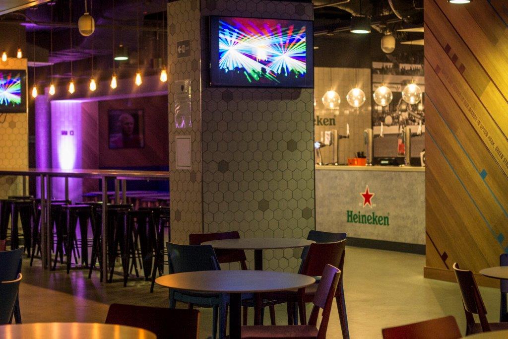 Boleyn London Stadium bar event space Heineken - Banner