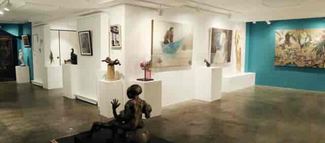 Contemporary art gallery space at Sunny Art Centre for intimate events and exhibitions.