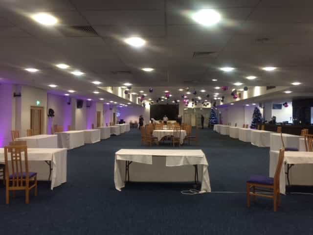 Keith Weller Lounge at Leicester City FC, spacious venue for meetings and conferences.