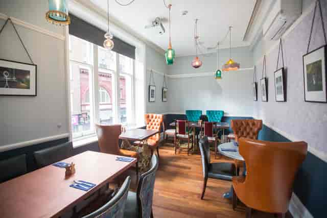 Stylish conference room in Nags Head, Covent Garden for meetings and networking events.