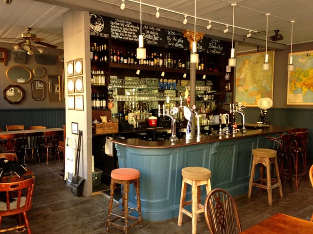 Back area of the Pub