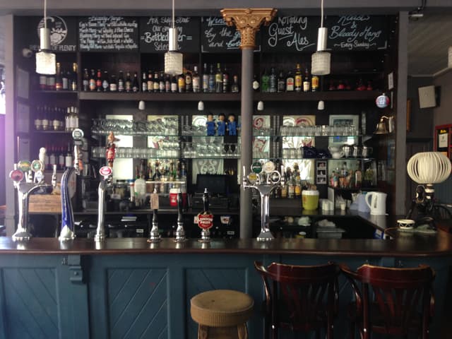 Back area of the Pub