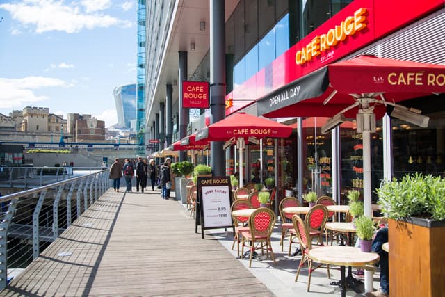 Café Rouge St Katharine Docks