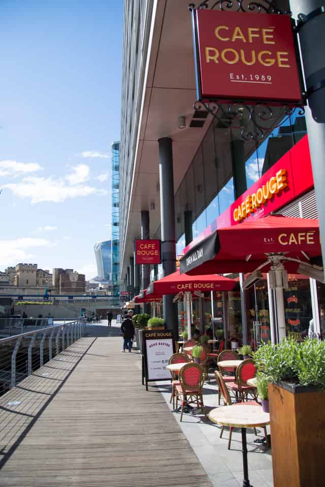 Café Rouge St Katharine Docks