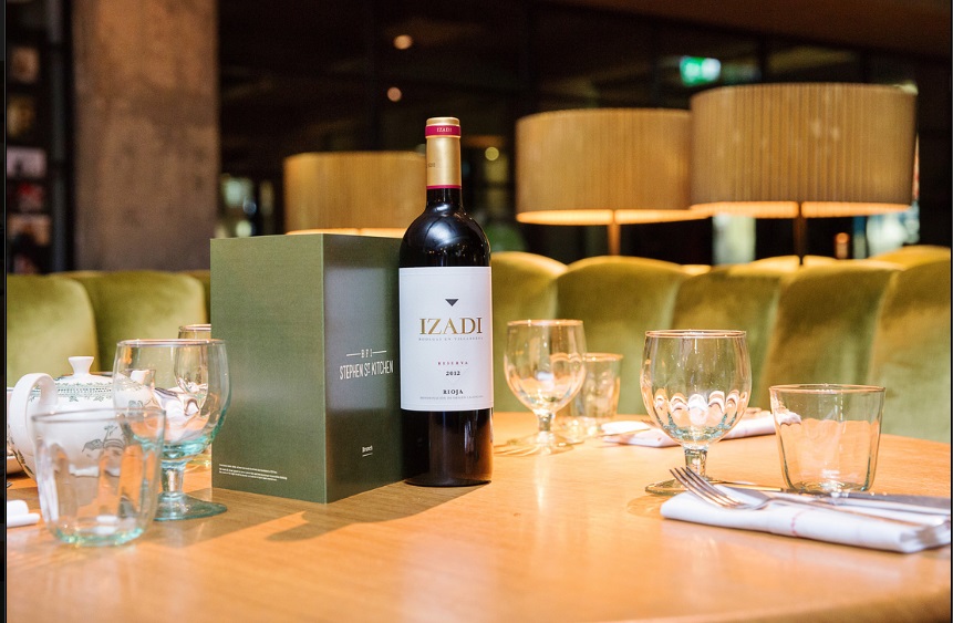 Upscale dining setup with wine at Whole Venue Exclusive Hire for corporate events.