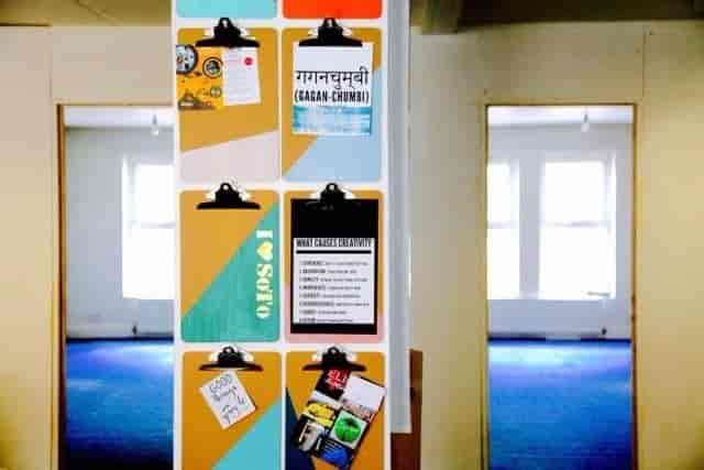 Desk Hire at Blighty Workspace with vibrant event schedules for effective communication.
