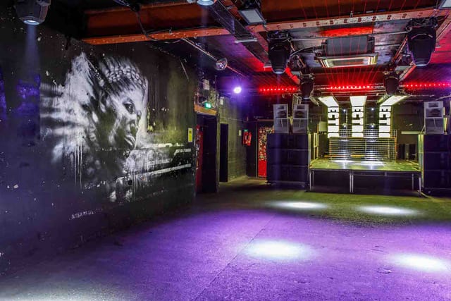 Electrowerkz graffiti industrial event venue party launch