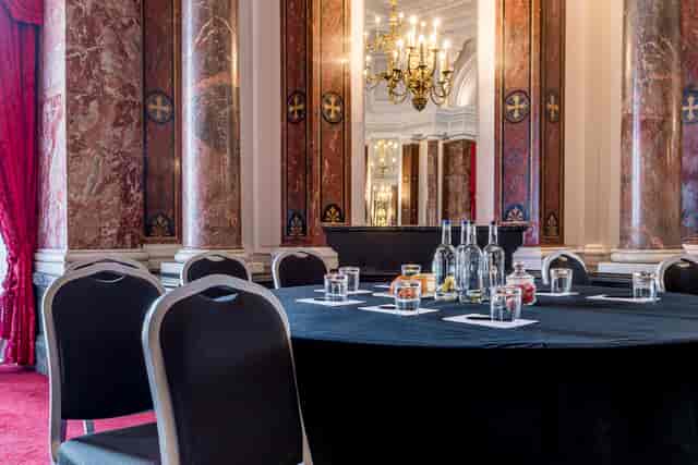 Elegant meeting space at The Clermont Charing Cross, perfect for corporate events.