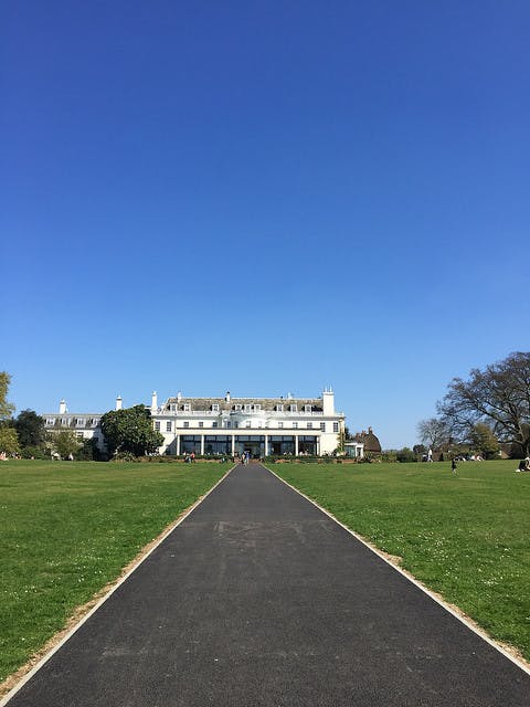 Main Lawn in Cannizaro Park, spacious venue for outdoor events and gatherings.