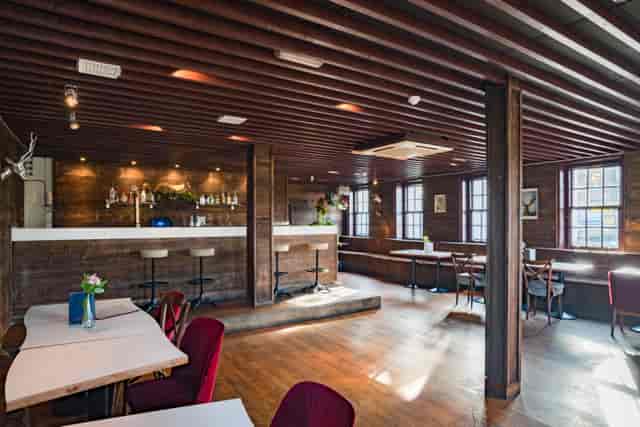 Main Function Room at The Treehouse, rustic venue for corporate events and gatherings.