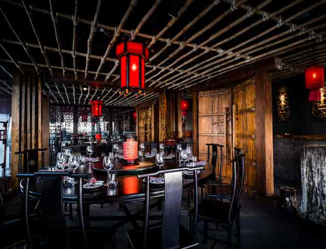 Beijing Private Dining Room in Hutong, ideal for intimate gatherings and corporate dinners.