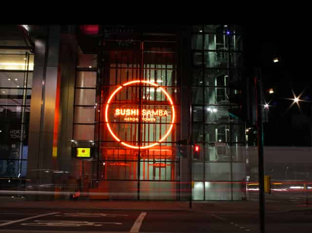 SUSHISAMBA Heron Tower