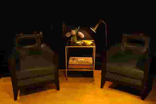 the bar