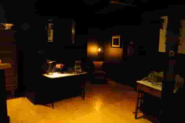 the bar