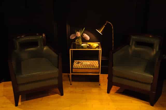 the bar