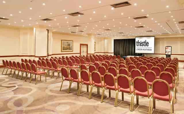 Longford Suite conference room at Thistle London Heathrow, ideal for professional events.