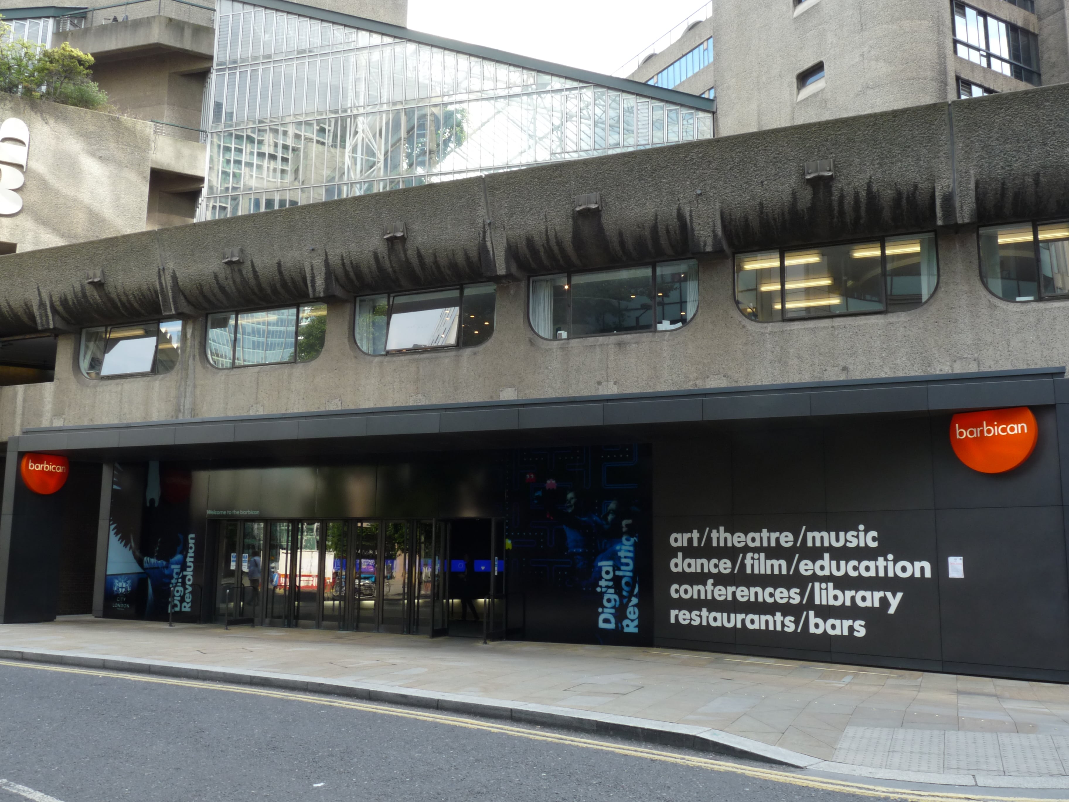 Barbican Centre entrance