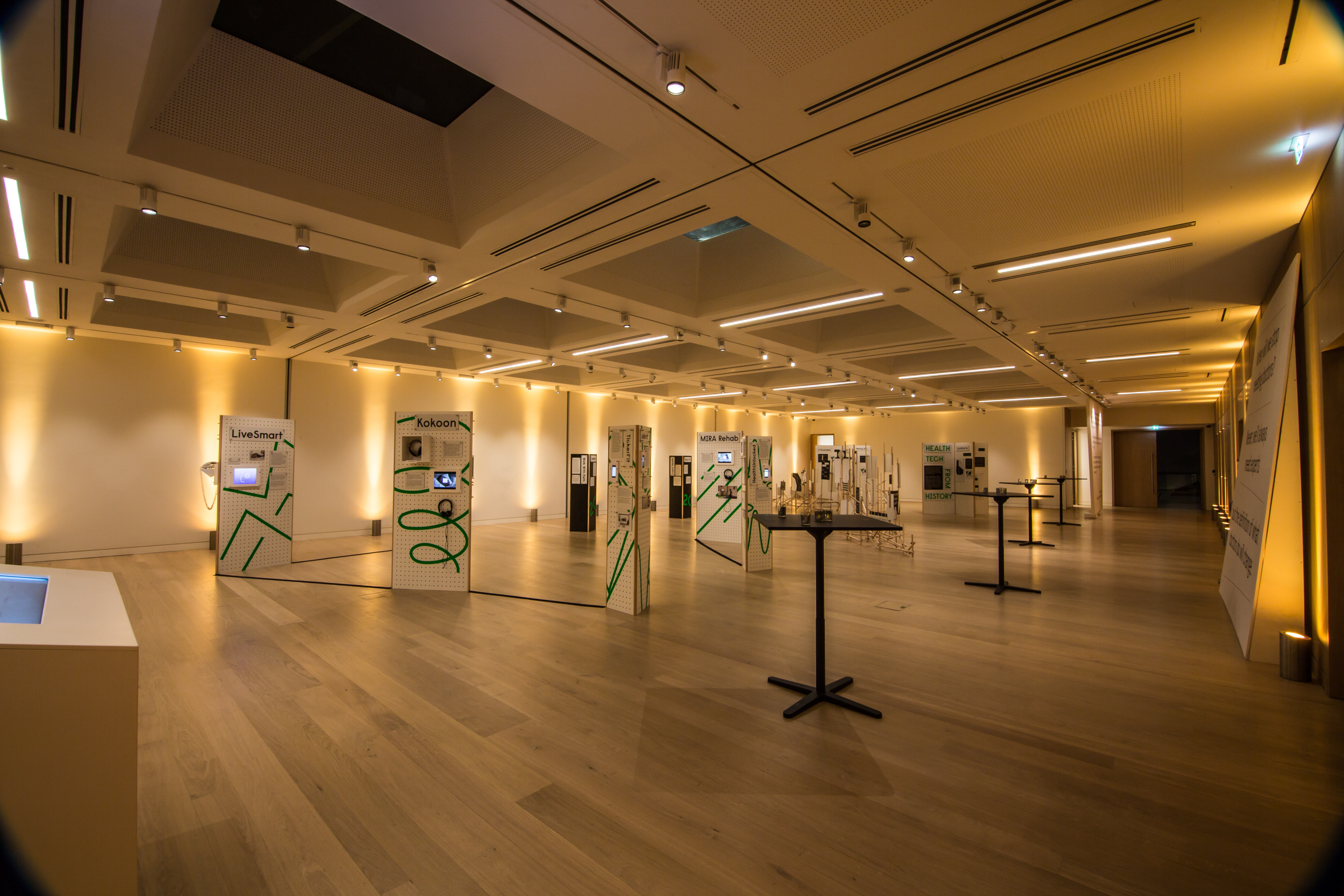 Helene and Johannes Huth Gallery, spacious event space for exhibitions and networking.