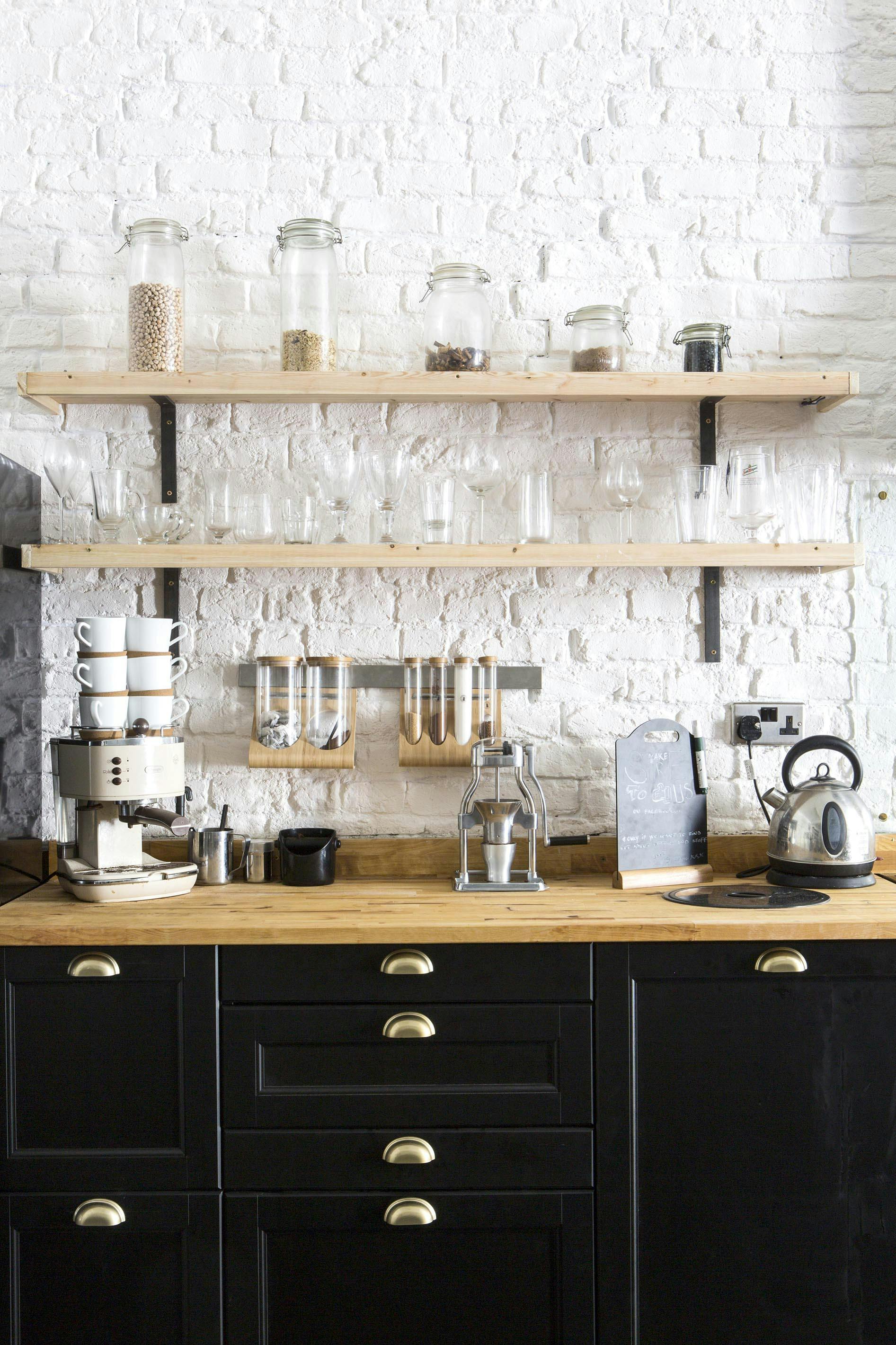 Stylish coffee station in Clapham Studio Hire for meetings and events.