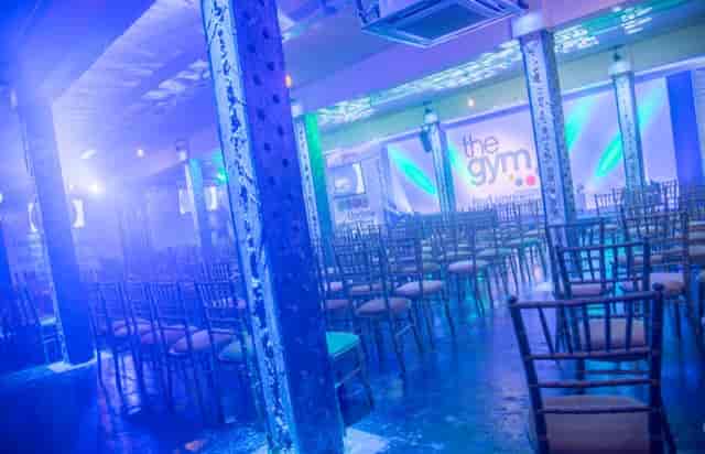 Versatile event space in Victoria Warehouse, ideal for corporate meetings and conferences.