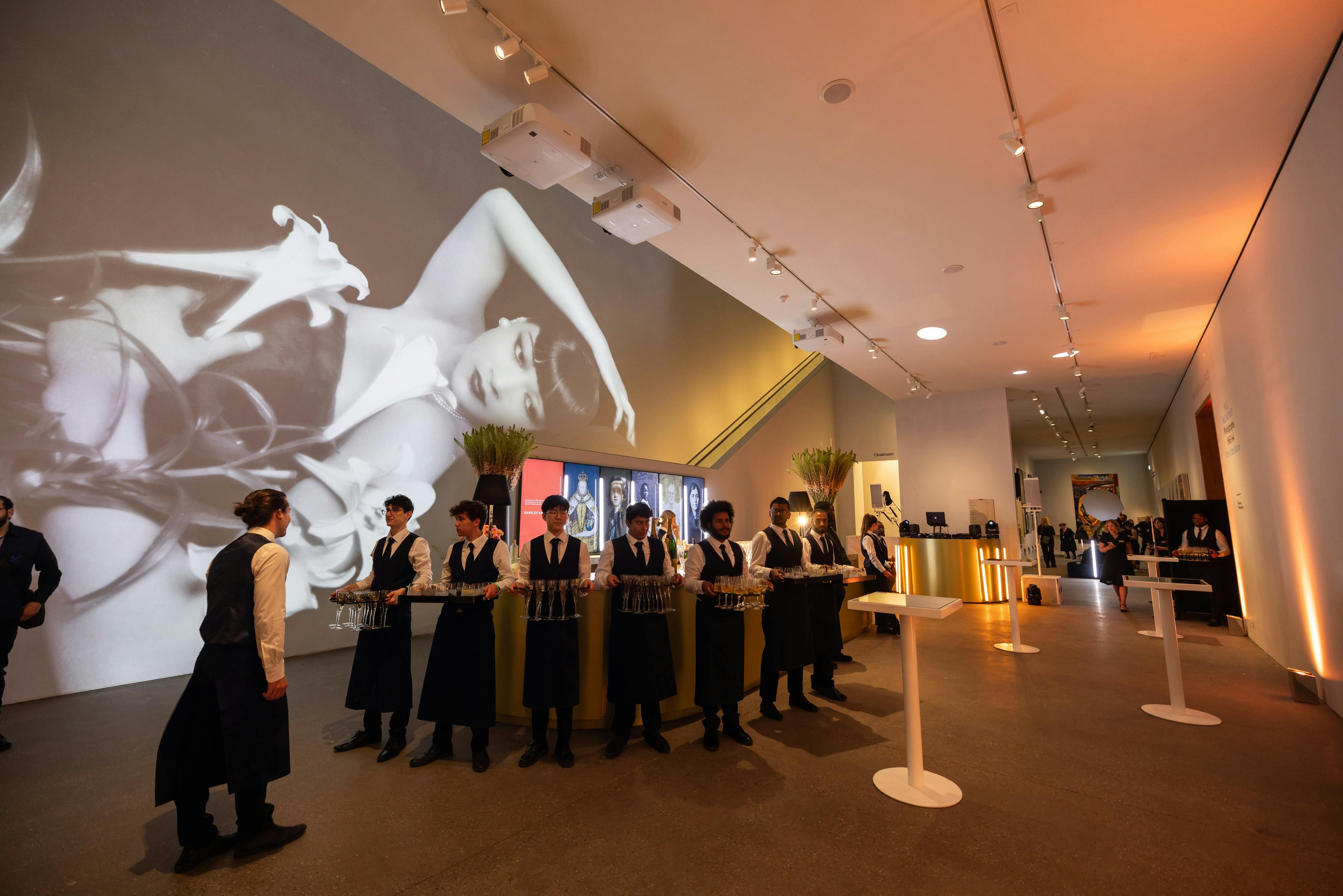 Ondaatje Main Hall at National Portrait Gallery, elegant event space for networking.