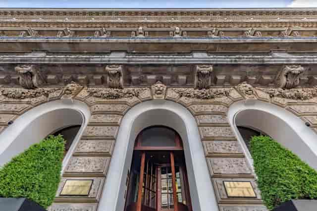 The Venetian Meeting Room entrance, elegant arches, ideal for upscale events and meetings.