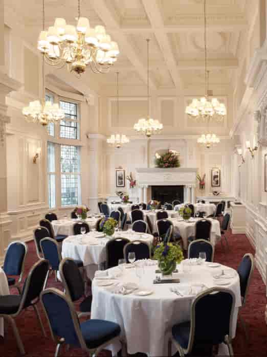 Elegant Orient Suite at The Clermont Victoria, ideal for upscale corporate events and weddings.