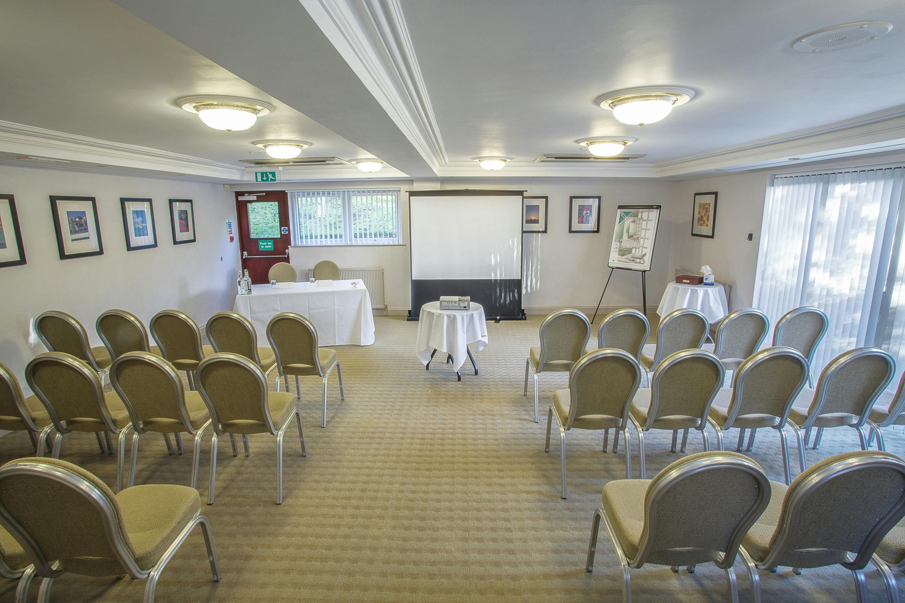 Tokyo Suite meeting room at Regency Park Hotel, ideal for presentations and workshops.