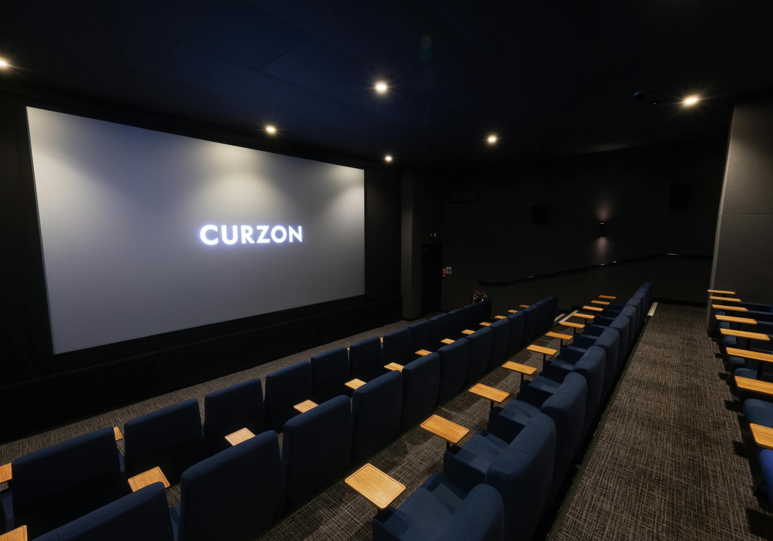 Curzon Aldgate Cinema Screen 3: modern space for private screenings and corporate events.