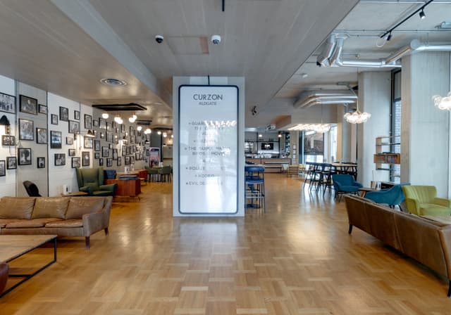 Curzon Aldgate - Bar area 