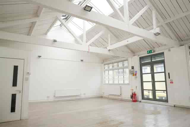 Spacious creative studio loft in Thane, ideal for workshops and networking events.