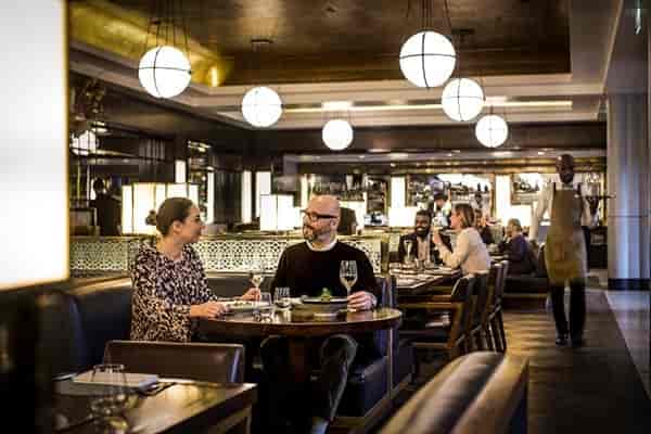 Champagne Bar at St Pancras: elegant dining for networking and intimate events.
