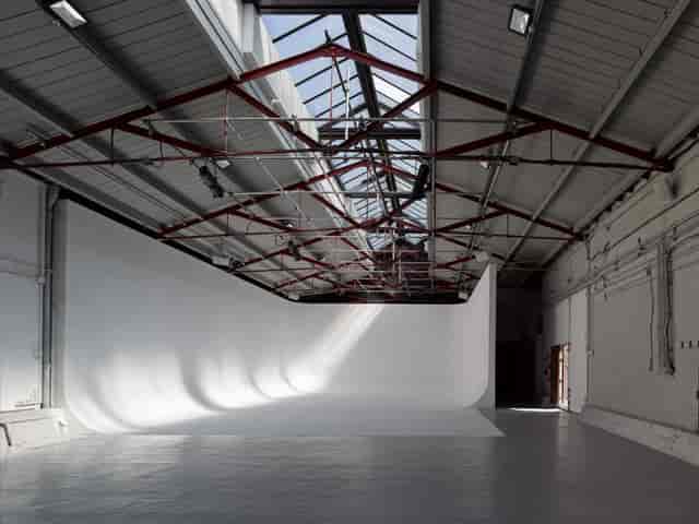 Spacious, well-lit event venue in Park Village for creative events and photo shoots.