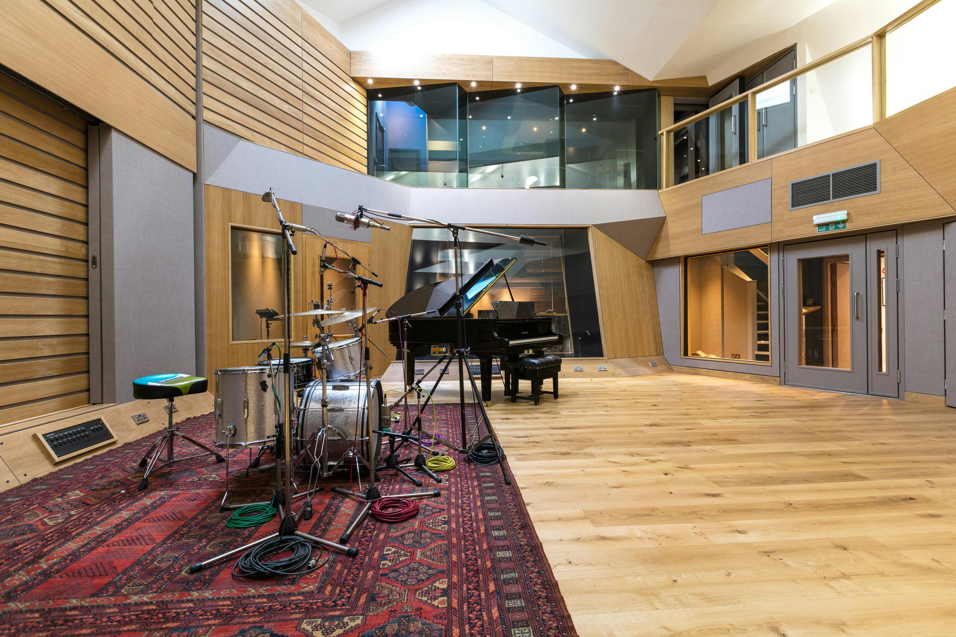 Studio Three at Abbey Road Studios: modern event space with natural light for corporate gatherings.