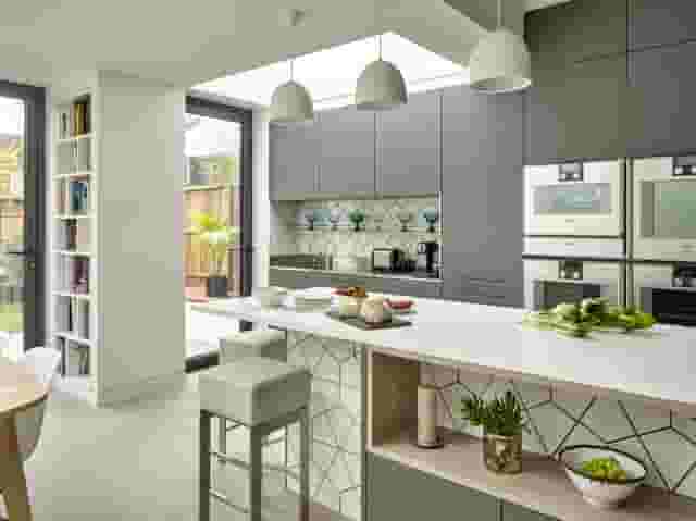 Beautiful home kitchen and cookery school
