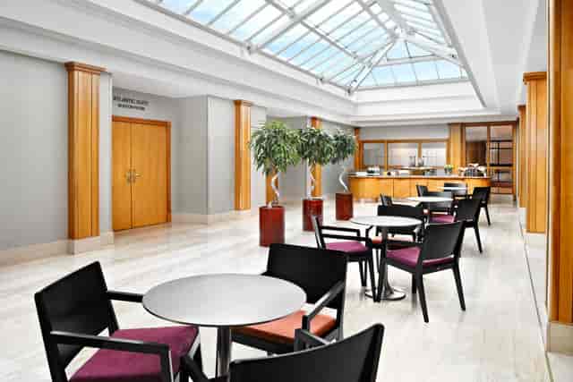 Pacific Suite at Sheraton Skyline Hotel, bright meeting space for networking events.