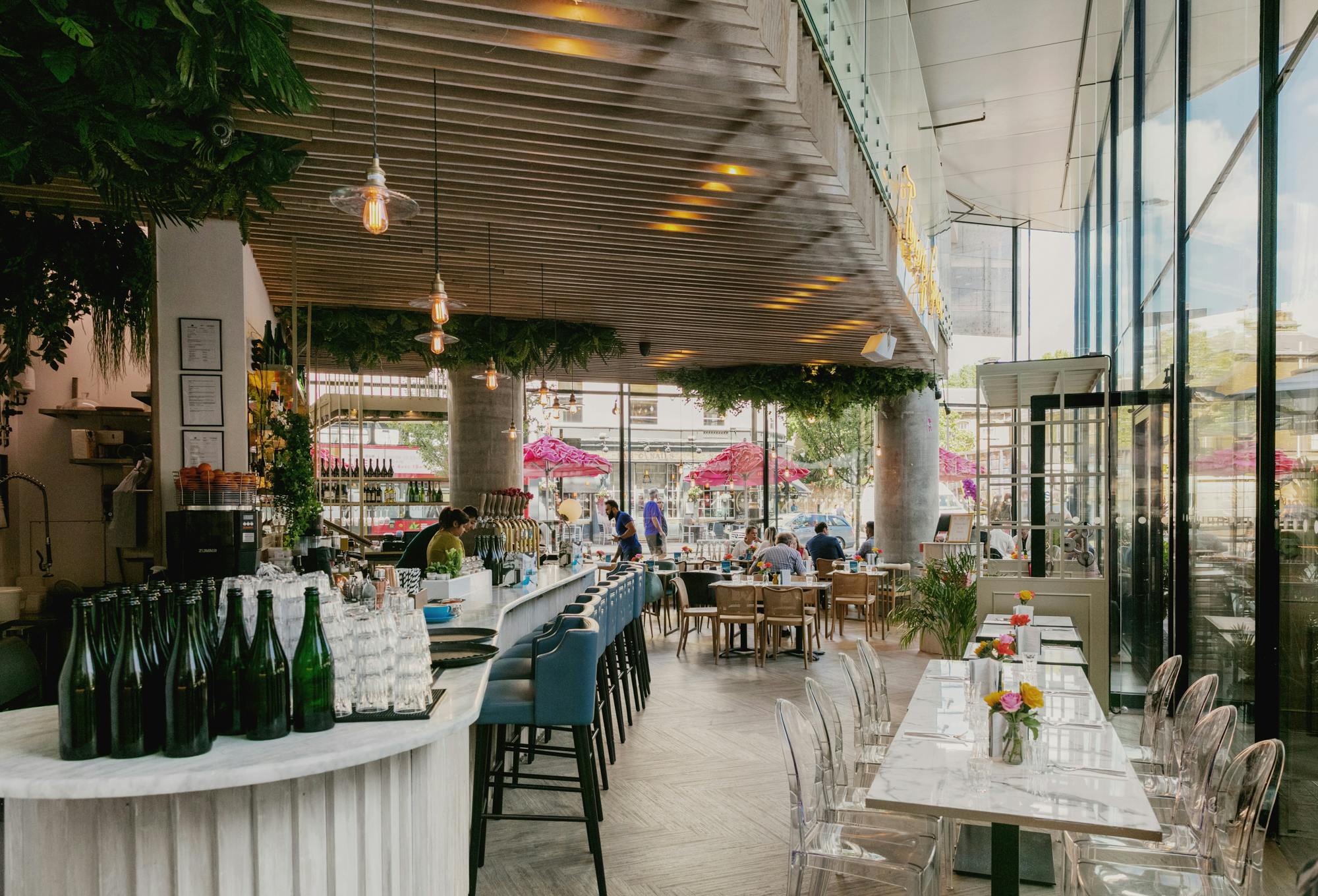 Modern event venue in Timmy Green with natural light and versatile seating.