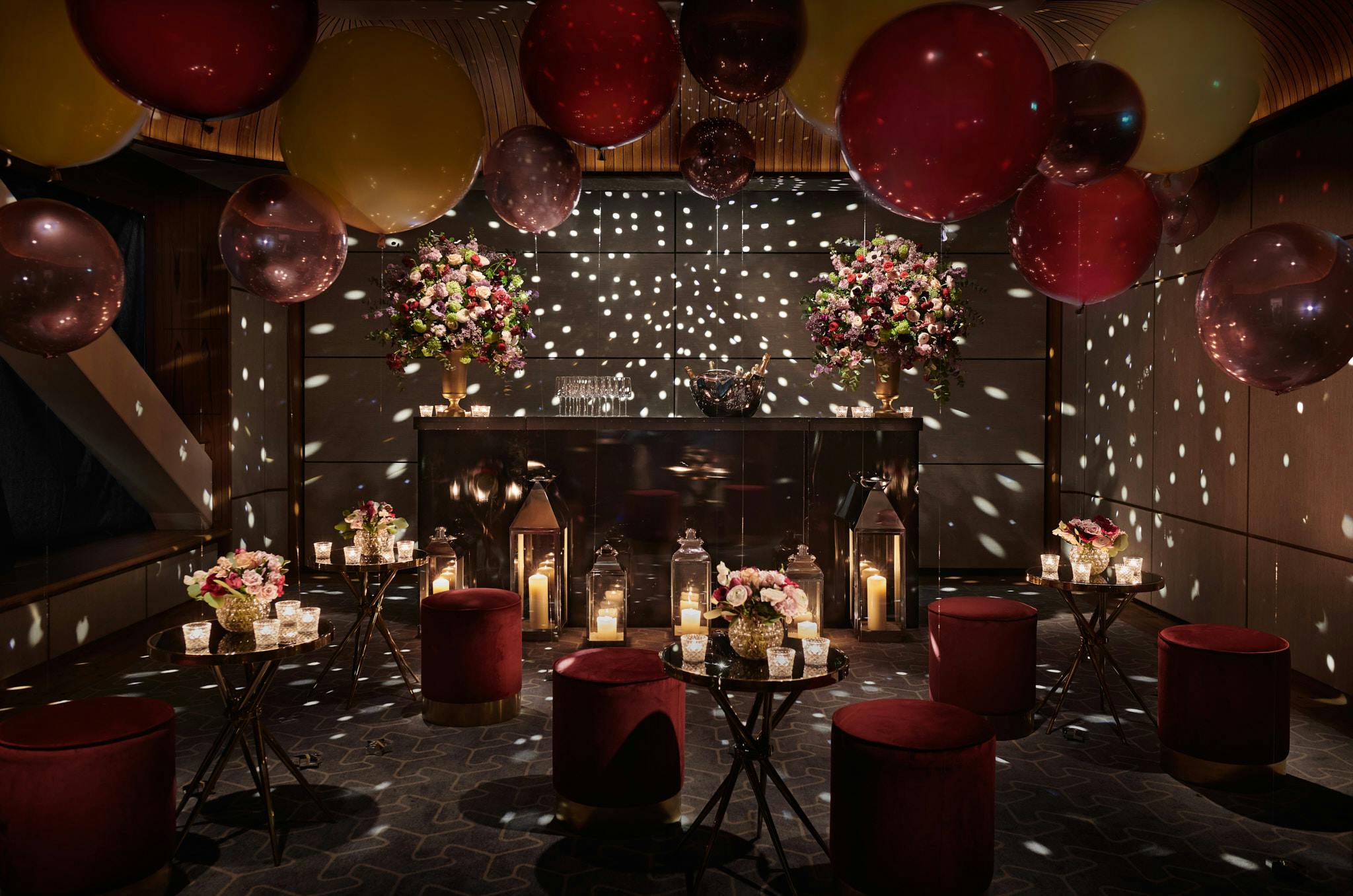 Knightsbridge Room at The Berkeley, elegant decor for networking and celebrations.