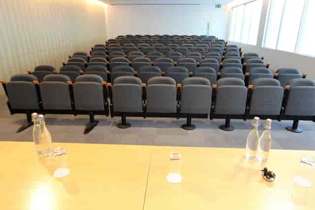 Auditorium with comfortable seating for engaging meetings and events in Bastwick St.
