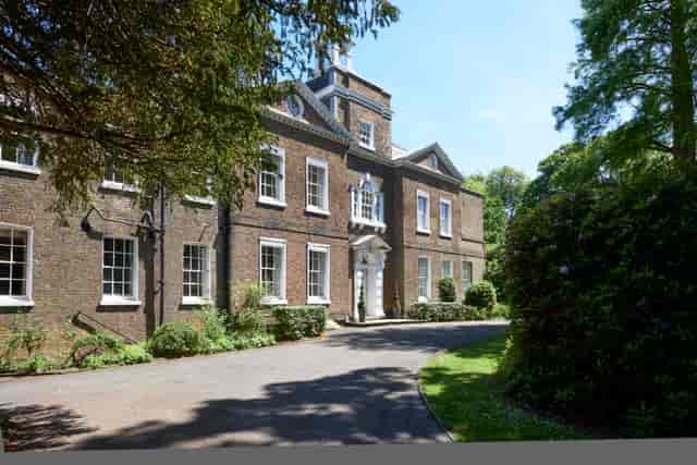 Historic BELL HOUSE venue with elegant architecture for corporate retreats and social events.