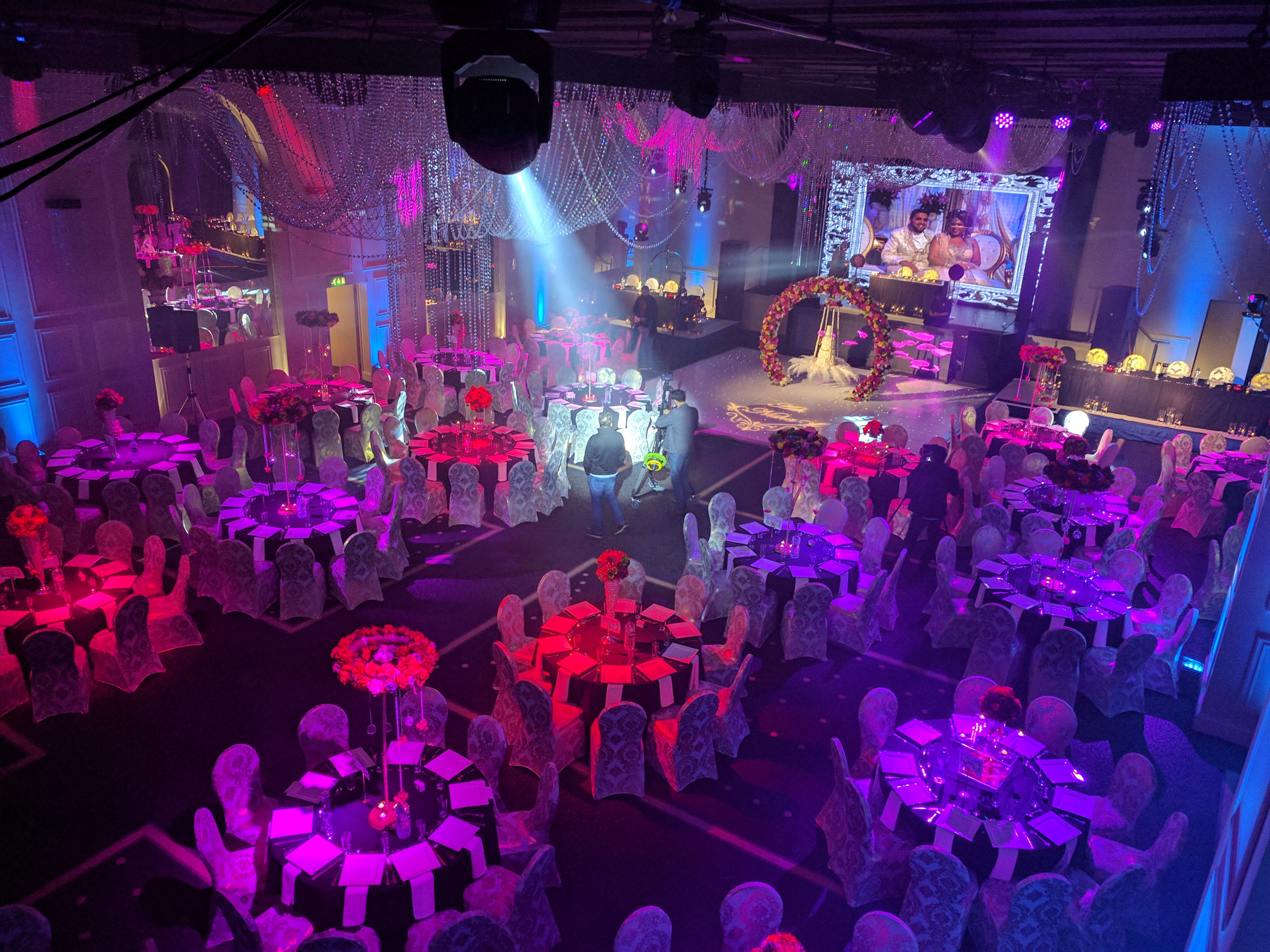 Elegant event space in Mercure Manchester Piccadilly for formal gatherings and presentations. - Banner