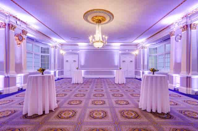 Sophisticated event space at Burton, 116 Pall Mall, ideal for networking and elegant gatherings.