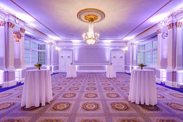 Sophisticated event space at Burton, 116 Pall Mall, ideal for networking and elegant gatherings.