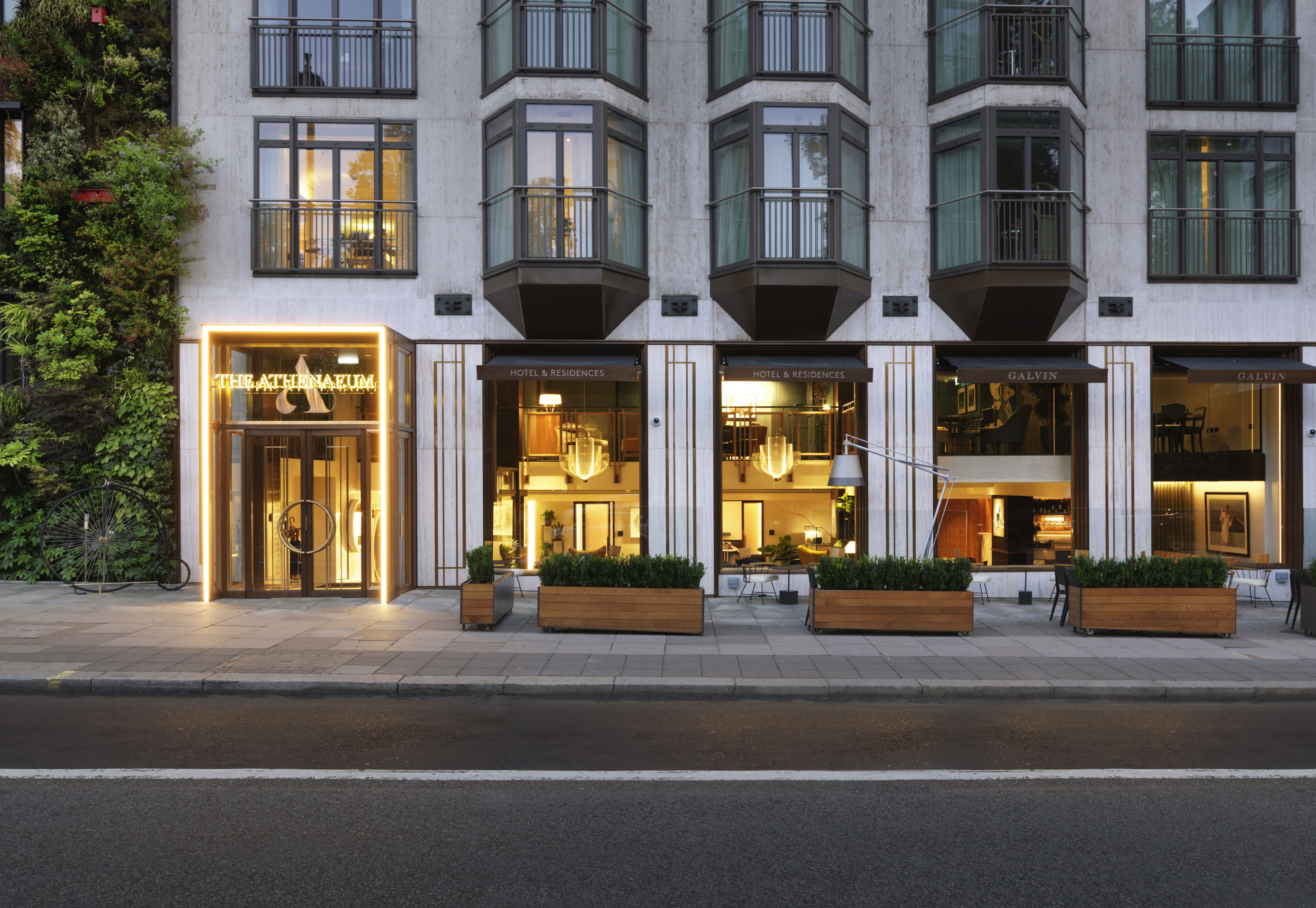 Hyde Park venue at The Athenaeum Hotel, modern design for upscale events and meetings. - Banner