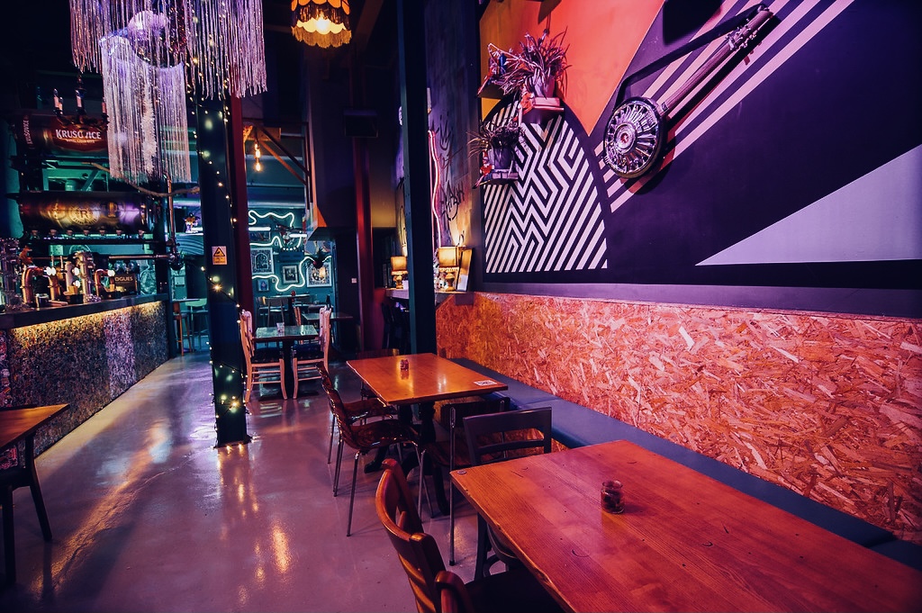 Vibrant venue in The Tank Room, ideal for creative events and gatherings. - Banner