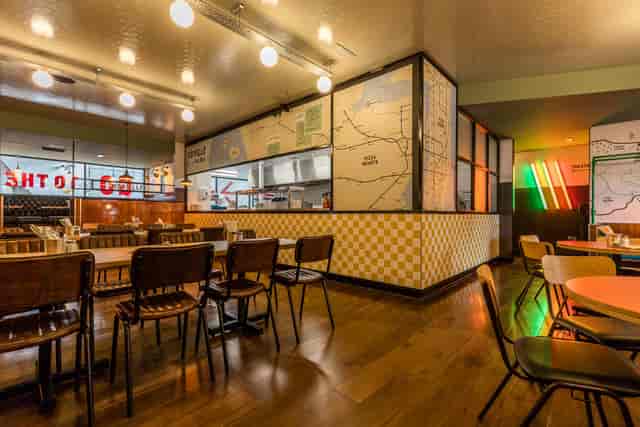 Paddington Works venue featuring banquet seating, ideal for corporate events and networking mixers.