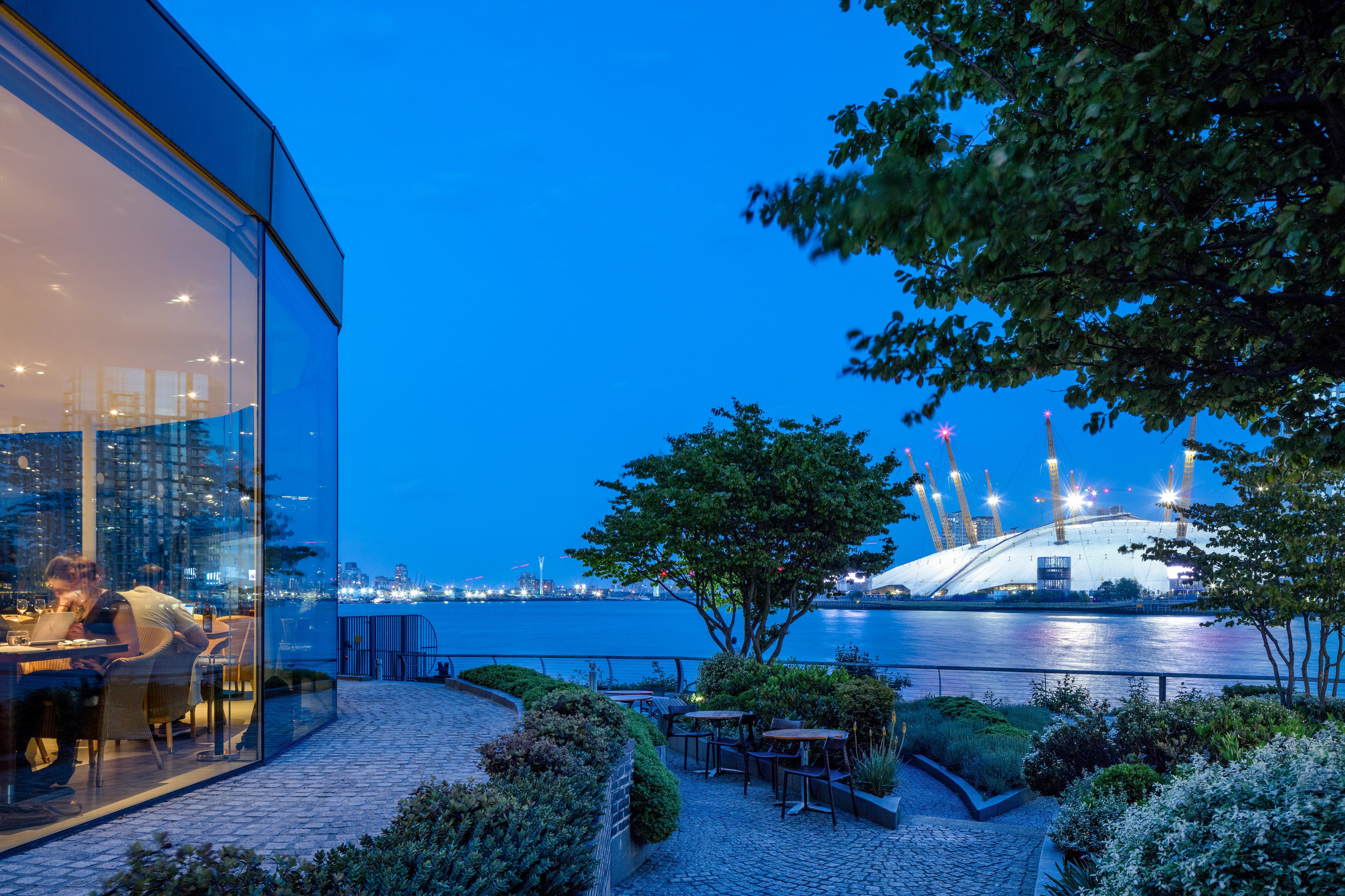 Private Room 5 at Radisson Blu, waterfront venue for upscale events with skyline views. - Banner