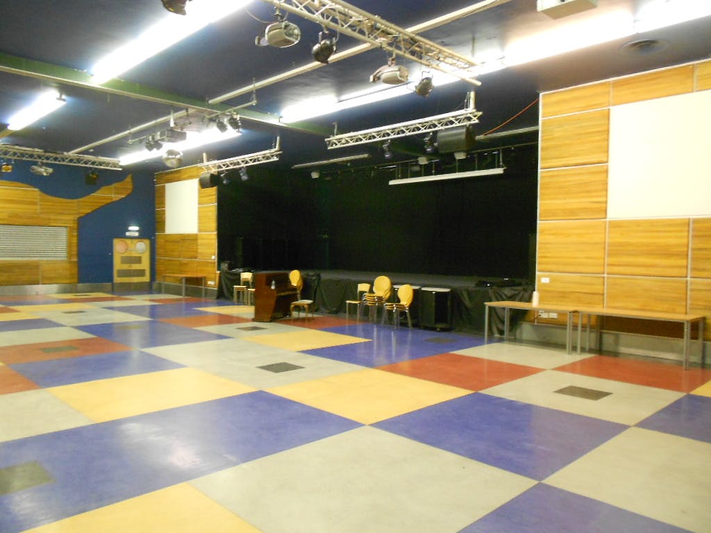 "Versatile event space at University of Strathclyde for conferences and workshops."