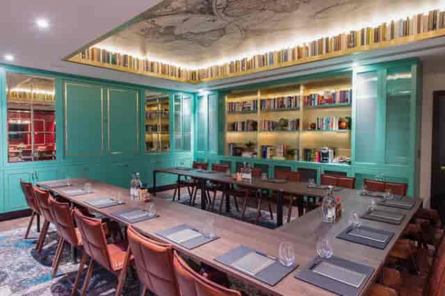 Stylish meeting room at Vintry and Mercer Hotel, perfect for intimate gatherings and events.