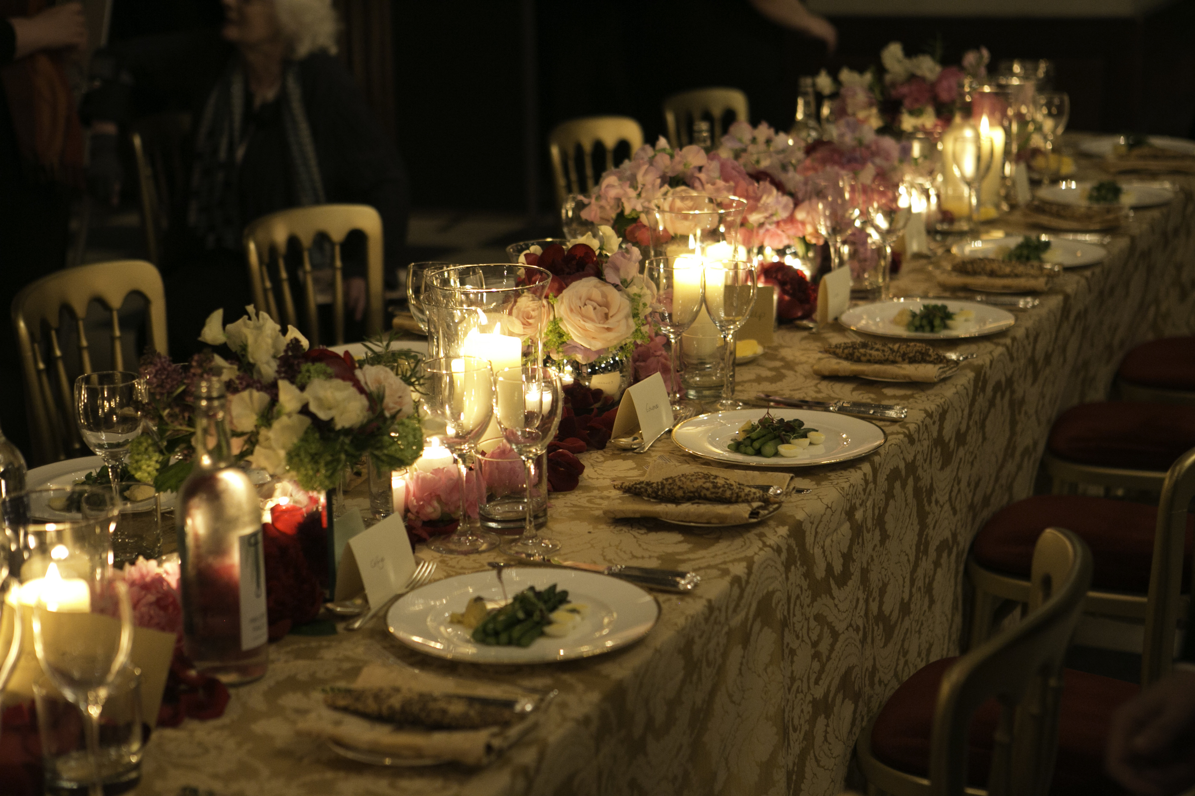 Elegant banquet table in Sinfonia Smith Square, ideal for weddings and corporate events. - Banner